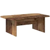 vidaXL Salontafel, gerecycled hout, 93 x 53 x 33 cm, houtvezel