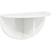 vidaXL Wandplank Muurmontage Hoogglans wit 48 x 24 x 24 cm