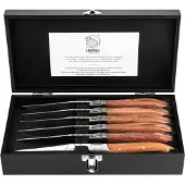 Style de Vie Steakmes Luxury Line Pakka Rose (6-Delig)