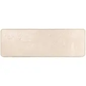 vidaXL Tapijt Runner MARSA Crèmekleurig 50 x 150 cm Polyester en PVC