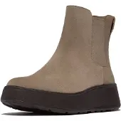 FitFlop F-mode suede flatform chelsea boots