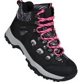 Mountain Warehouse Dames Adventurer Gedrukt Waterdicht Wandelschoenen (Felroze)