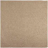 vidaXL Binnen- en buitenkleed AGIRA Naturel 200 x 200 cm Polyester