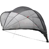 vidaXL Zwembadkoepel 500 x 500 x 236 cm 185T polyester met PU-coating