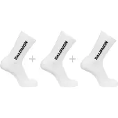 Salomon Everyday Crew 3-Pair Socks White Unisex