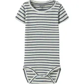 Name it Rompertje/body 'NBNBANI' navy / offwhite