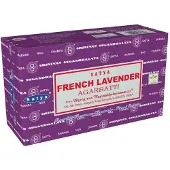 Satya - french lavender wierook - franse lavendel - doos 12 pakjes van 15 gram