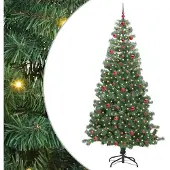 vidaXL Kerstboom Groen 240 cm PVC