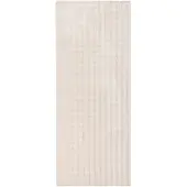 vidaXL Binnen kleed SIROLO Beige 80 x 200 cm Polyester Medium Pile