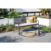 Garden Impressions Mati bijzettafel Ø50xH48 cm - donker grijs
