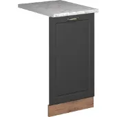 Vicco Fame-Line Vaatwasserfrontpaneel – 45 cm, WB Marmer Anthrazit-Gold Landhaus