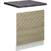 Vicco Fame-Line Frontpaneel – 60 cm, WB Antraciet Eiken paneel
