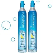 SodaStream Co2 cylinder, 60L - 2 flessen pack