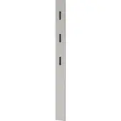 Germania Garderobepaneel 3728 - MDF melaminehars gecoat - B 150 x D 30 x H 1700 mm -3 uitklapbare haken - kasjmier