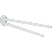 Spirella Handdoekhouder MET MOBIELE ABS en polypropyleen, WHITE