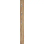 Germania Garderobepaneel, MDF gemelamineerd, 3 uitklapbare haken, ca. B 150 x D 30 x H 1700 mm, Navarra eik