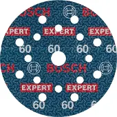 Bosch Accesorios Expert O780 G60 Schuurpapier 125 Mm 6 Eenheden