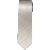 Olymp Zijden stropdas in all-over look (7,5 cm)