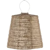 Lumiz Solar Tuinverlichting op zonne energie - Buitenverlichting - Buitenlampjes - Lampion - Decoratie - Lampshade- 40 cm - Goud