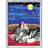 Ravensburger – CreArt: Dreaming Cats – Schilderen op Nummer