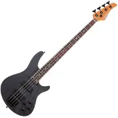 Schecter C-4 Standard Charcoal Satin elektrische basgitaar