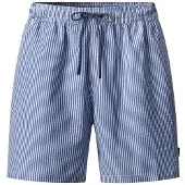 Hackett London Zwemshorts 'SEERSUCKER' royal blue/koningsblauw