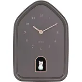 Karlsson Modern Kitty earth Wandklok | Ø29.1cm | Earth bruin