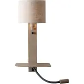 It's About Romi LED Wandlamp Florence | 2X E14 Max 40W | Sand/Light Linen