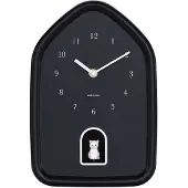 Karlsson Modern Kitty Wandklok | Ø29.1cm | Zwart