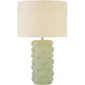 Searchlight Schemerlamp Tablu groen met grijze kap