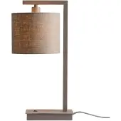 It's About Romi LED Tafellamp Boston | 1X E14 Max 40W | Sand/Dark Linen