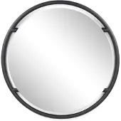 Spinder Design spiegel Orbis M - Zwart - Ø 90