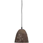 Woood Arleso Hanglamp - Metaal - Donkerbruin - 18x19x19