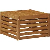 vidaXL Buiten bank set 10 st Naturel