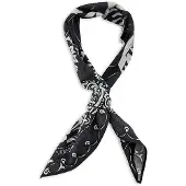 Sir Redman - Sjaals - Bandana Rooster Zwart - zwart / grijs / wit