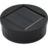 vidaXL Zonne LED Pad Licht 2 st Warmwit 18 x 18 x 80 cm