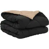 vidaXL Zomer Deken 200 x 200 cm Zomer 200 gsm Groen en Antraciet
