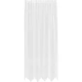 vidaXL Lacegordijn met gordijnen Bloemen Wit 245x150cm Polyester
