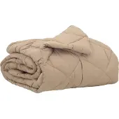 vidaXL Zomer Deken 200 x 155 cm Zomer 200 gsm Taupe