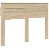 vidaXL Opbergbed met lade Sonoma Eik 140 x 190 cm Bewerkt hout