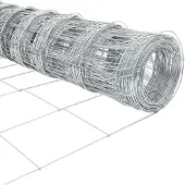 vidaXL Grond Fix Gelast Draadhek 25 x 1,4 m Gegalvaniseerd staal Mesh
