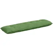 vidaXL Rugkussen Lichtgroen 180 x 50 cm Corduroy stof