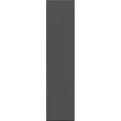 vidaXL Deurmat 115x500 cm antracietkleurig