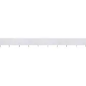 vidaXL Windscherm 9-panelen 1200x80 cm stof zandwit