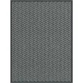 vidaXL Deurmat 80x120 cm antracietkleurig