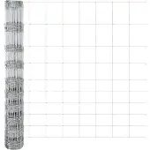 vidaXL Grondanker, gelast hekwerk, 25 x 1,2 meter, verzinkt staal