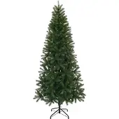 vidaXL Kunstkerstboom 210 cm PVC, PE en staal Groen