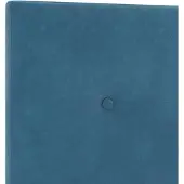 vidaXL LED Hoofdbord met LED-stripverlichting Blauw 200 cm Fluweel