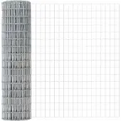 vidaXL Euroomheining, 1 x 25 meter, PVC-gecoat staal