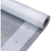 vidaXL Leno dekzeil 260 g/m² 2x20 m wit